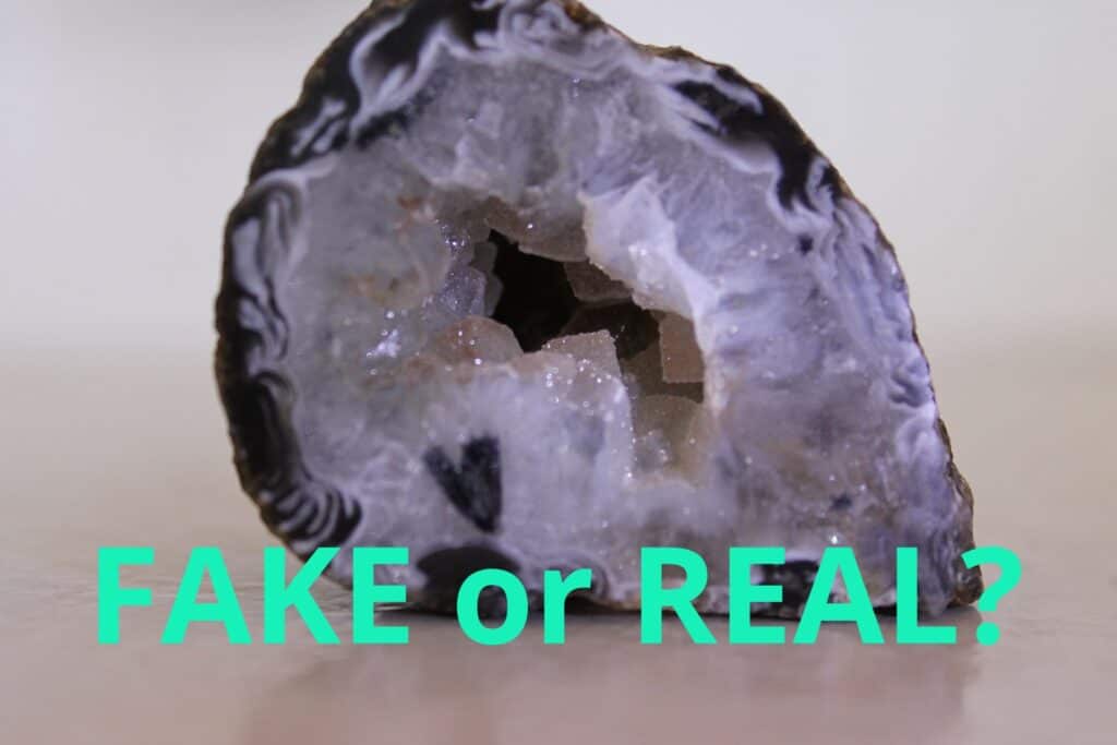 Difference Between Real and Fake Geodes